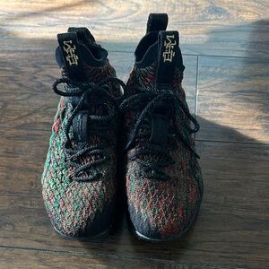 The Nike LeBron 15 XV BHM LMTD (Black History Month) Sneakers - Youth Size 5.5